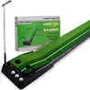 3M Golf Putter Mat Portable Outdoor and Indoor Golf Practice Mat True Rolling Surface Golf Putter Golf Ball Back to the Fairway 1