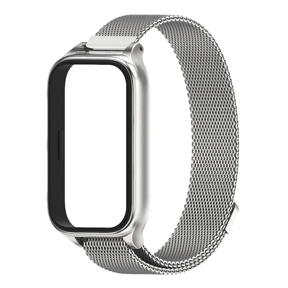 รูปสินค้า สายรัดสแตนเลส สุดคุ้มสำหรับ Mi Band 9 Active