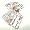 English 26 Letters Alphabet Phonics Pocket Flash Cards Early Educational Learning English Word Toys 6