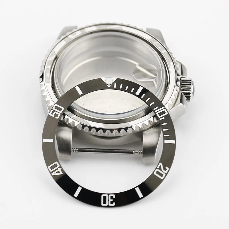 Ceramic/Alloy Watch Bezel Insert with Engraved Numbers for Men's Automatic Watches
