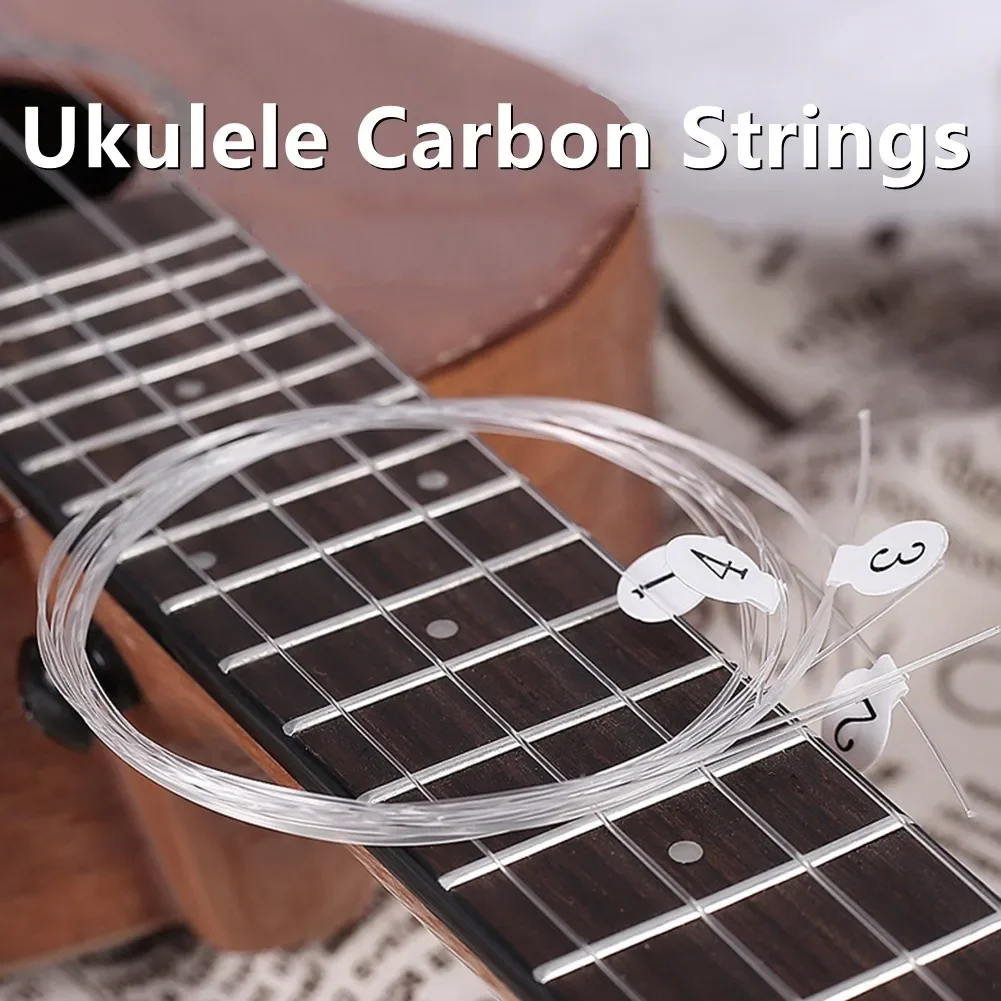 Ukulele Carbon Strings For Soprano Concert Tenor 21/23/26in G-C-E-A ukulele strings