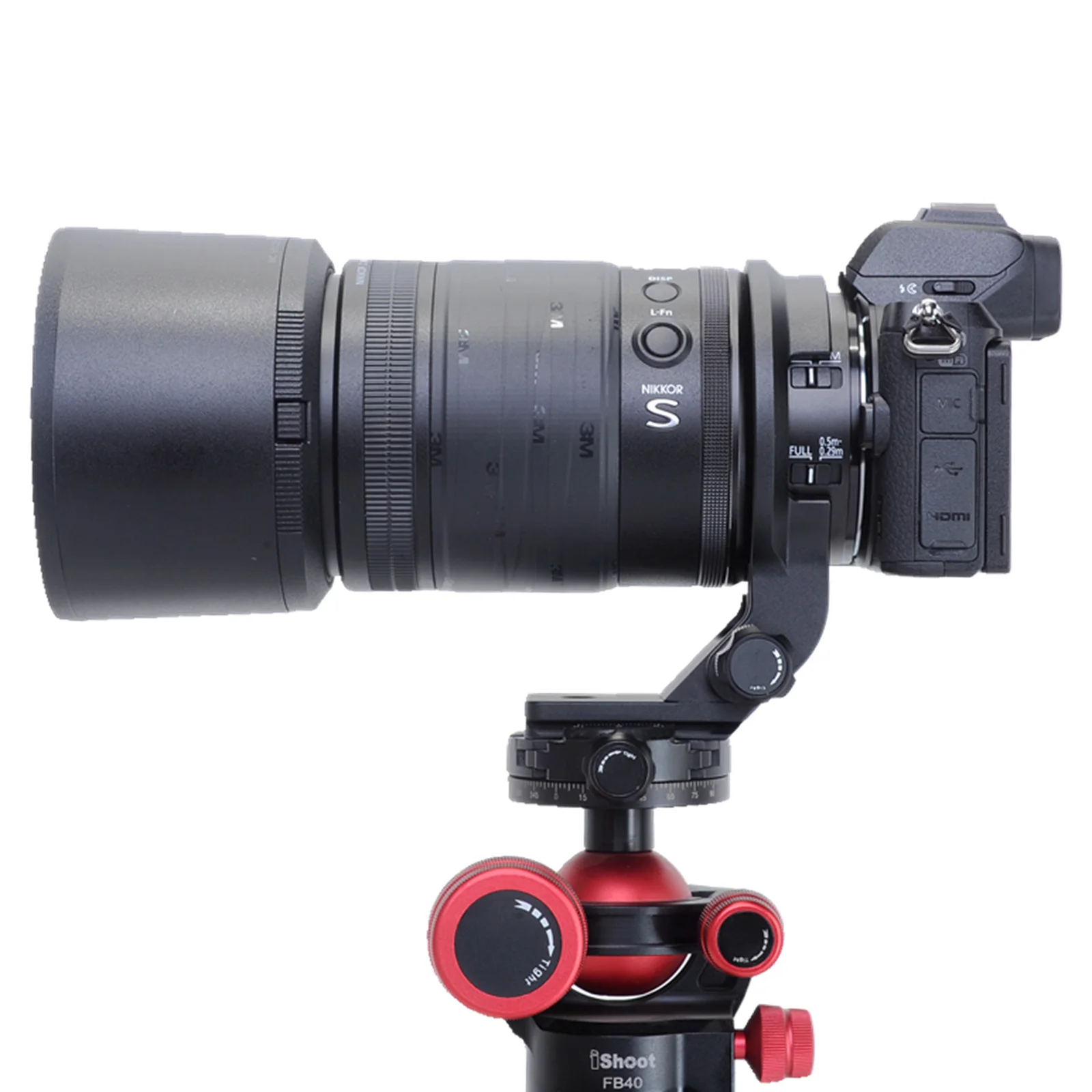 

IS-ZMC105 Tripod Mount for MC 105mm F2.8 S with Arca-Milano QR Plate
