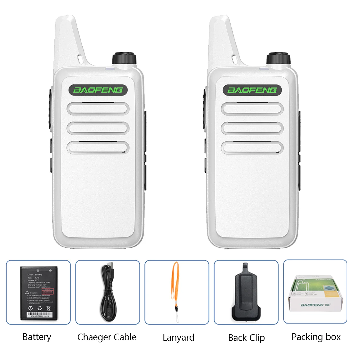  - 1/2Pack Baofeng BF-888S walkie talkie 888s UHF 400-470MHz 16Channel Portable two way radio with earpiece bf-888s transceiver T20