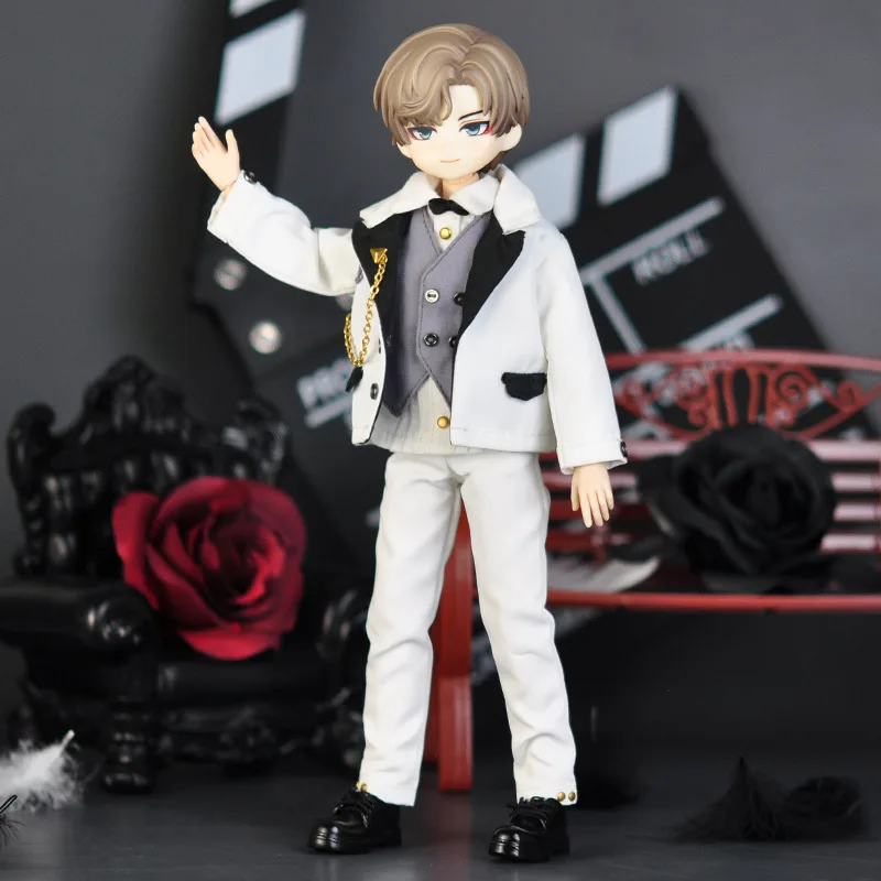 Ob22 Doll Clothes Suit Full Set For Ob24 Ymy23/25 Male Body 1/18bjd 20cm Size Doll Clothes Toy Accessories 3