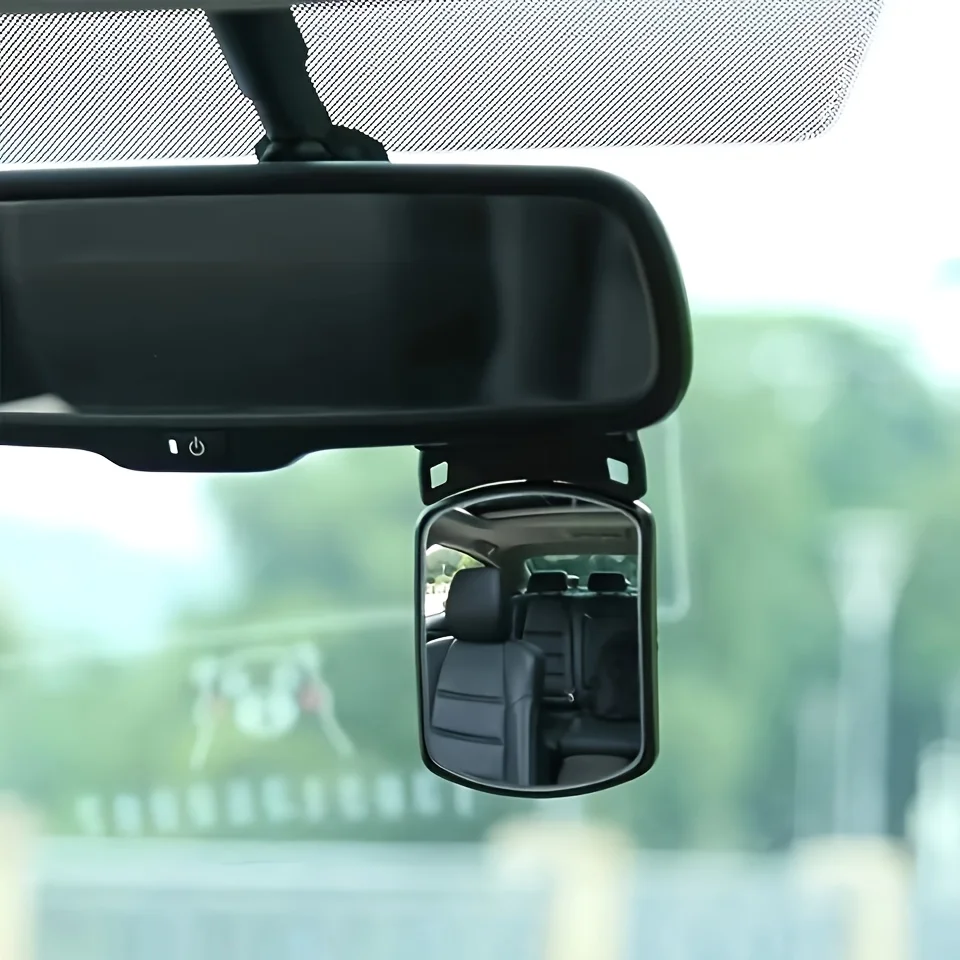 Specchio ausiliario per sedile posteriore con osservazione automatica, specchietto retrovisore per auto per bambini, monitor per bambini, vista di sicurezza per auto, specchio per sedile posteriore, interni per auto - Image 2