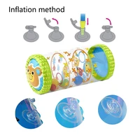 Jouets gonflables Montessori pour bébés, rouleaux d'éveil pour le temps sur le ventre, rouleaux d'exercice pour nourrissons et tout-petits de 0 à 6 à 12 mois 6