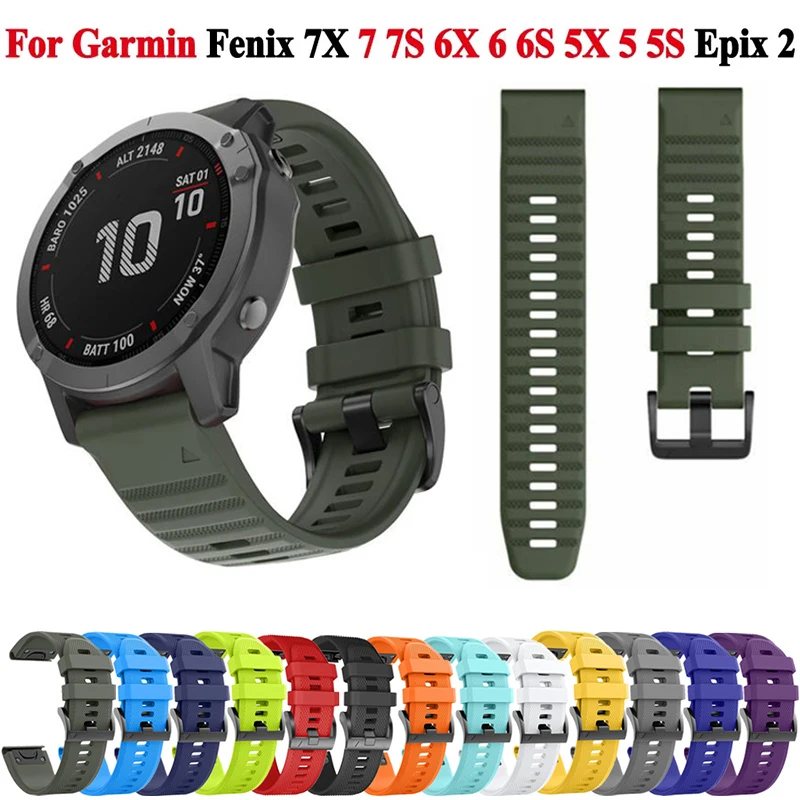 Premium Silicone Watch Band Strap - Versatile Sizes