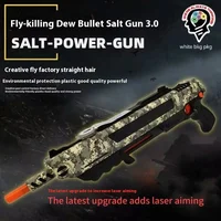 3.0 New Laser Aiming Salt Gun Fly Killer Toy Flie Shooting Accurate Aiming Mosquito Adult Simulation Game Toys Children Gift 1