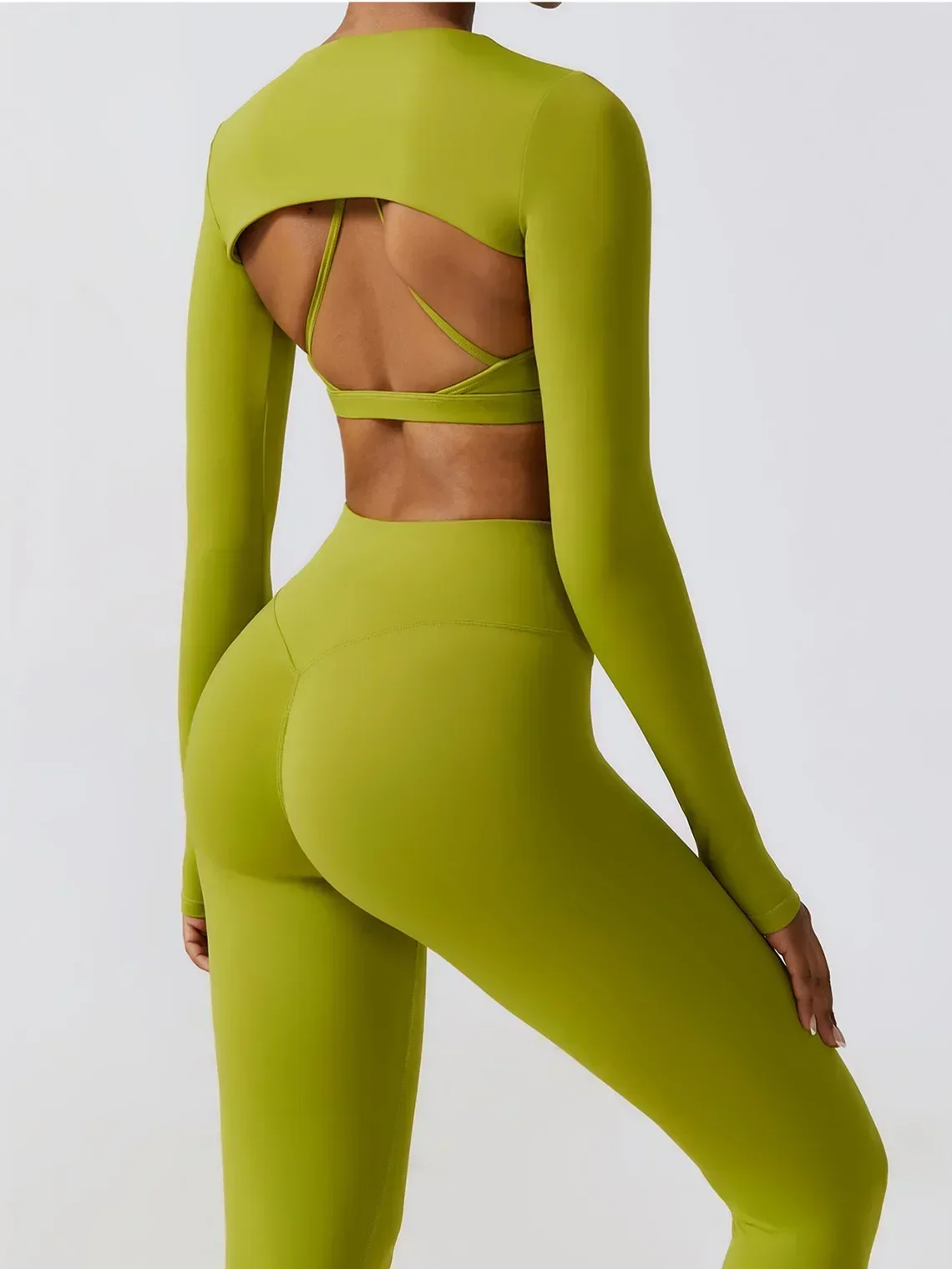 Yoga Set 3 Piece Yoga Set Workout Outfits Women Tracksuit Jacket Sport Bra High Waist Leggings Fitness Gym Zipper Sportswear