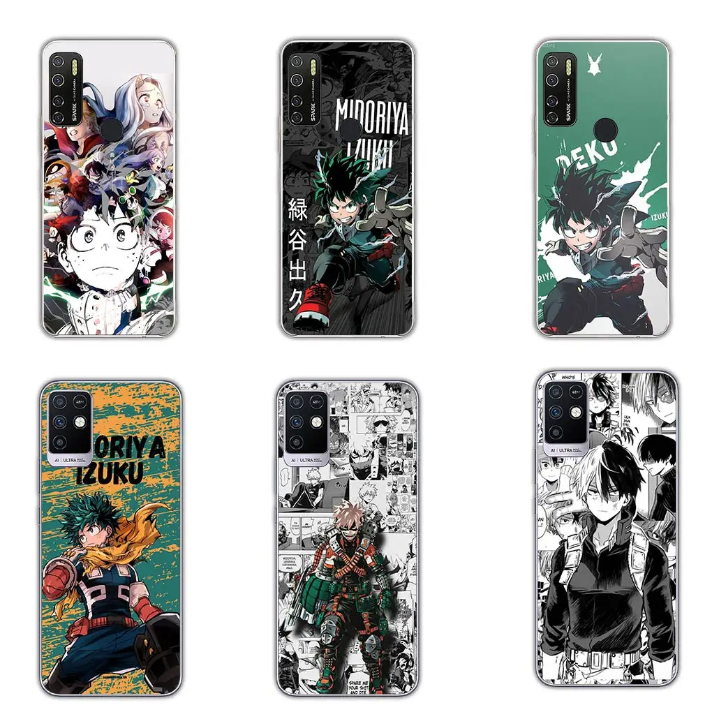 Midoriya Izuku My Hero Academia Soft Phone Cover