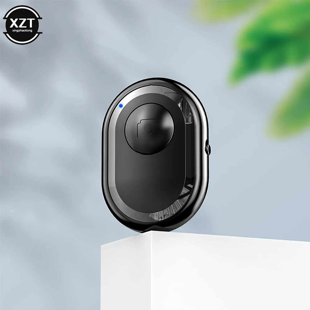Mini Bluetooth-compatible Remote Control Button Wireless Controller Self-timer Trigger Release Selfie For Smartphones Camera camera remote shutter button camera remote shutter release