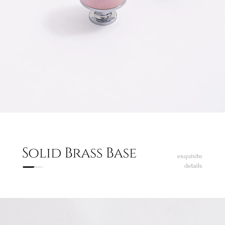 premium cabinet knobs brass natural stone collection