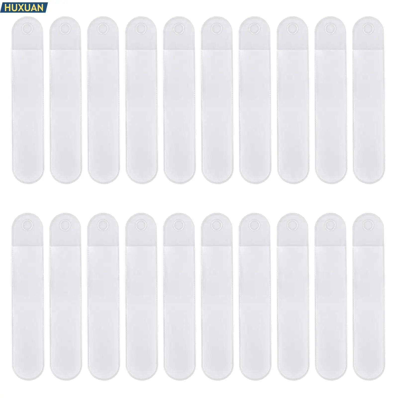 20Pcs 플라스틱 매트 단일 펜 케이스 범용 펜 커버 선물 펜 포장 보호 가방 사무 용품 연필 가방