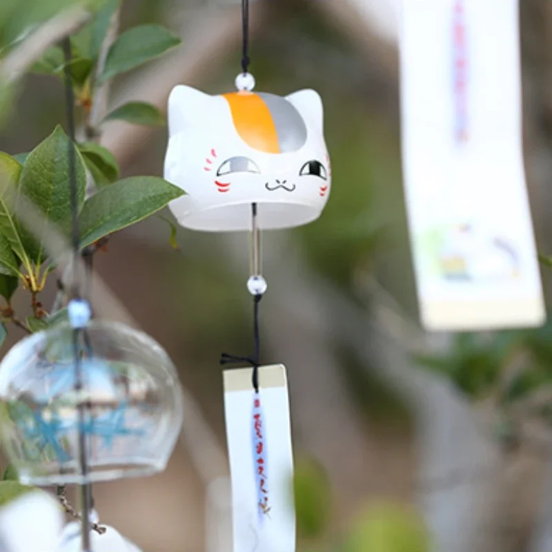 Japanese Style Glass Wind Chimes Hanging Craft Wind Bell Home