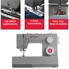 Heavy Duty 4452  Motor with Enhanced Piercing Power, 110 Stitch Applications, Full Metal frame, 1-step Buttonhole & LED Lights 4