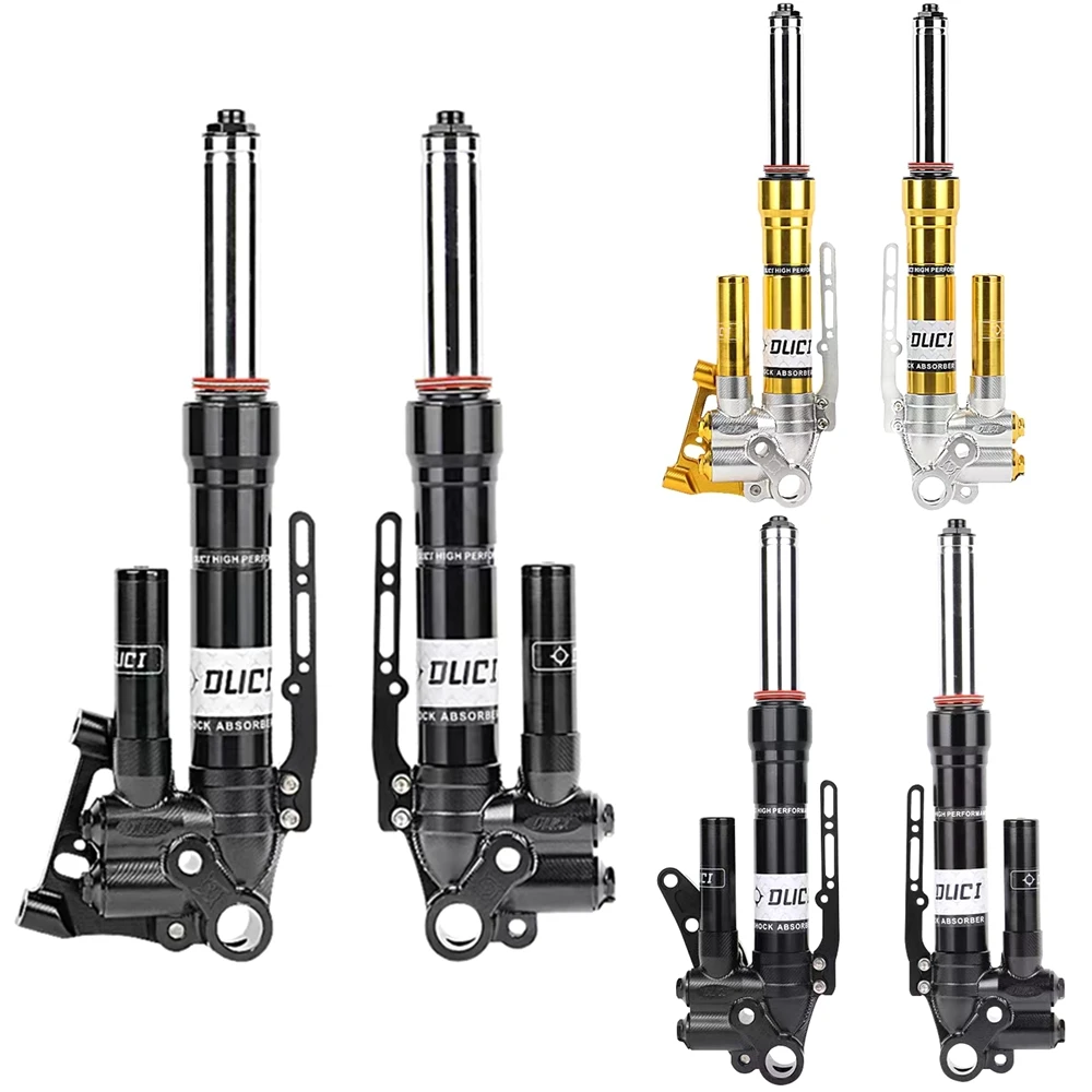 

For NIiu N1S U+B NQI Ninebot F90 M95CE Scooter Refit Front Fork Front Suspension 33core 380/400mm Front Hydraulic Shock Absorber