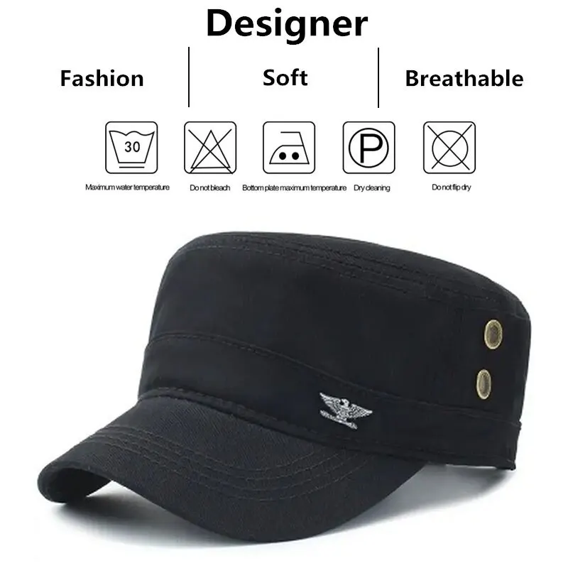 Baseball Cap Fashion Men Women Flat Outdoor Casual Adult Sun Hats Hip Hop Hat Sports Golf Caps Adjustable Snapback Hats