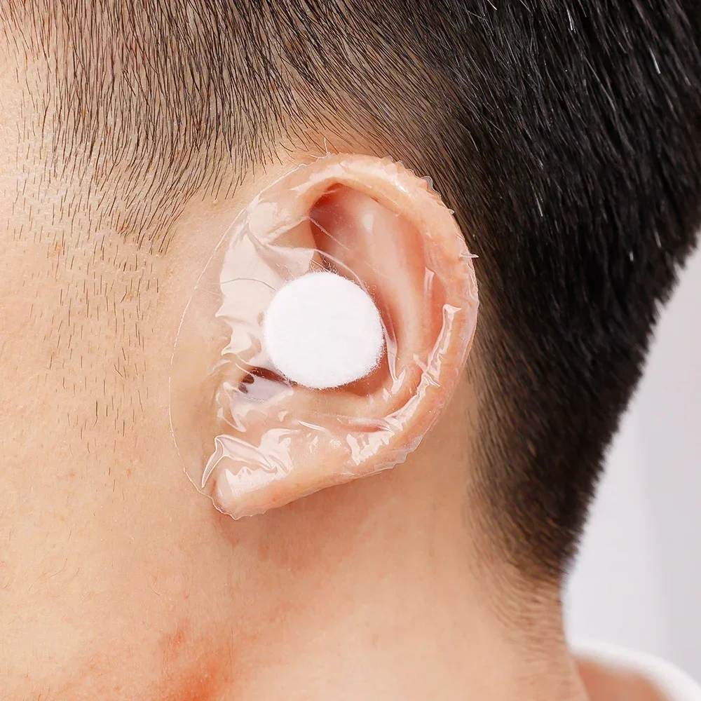 100-20Pc Adhesive Ear Pad Anti-Wear Foot Patch Heel Patch Waterproof Baby Adult Bath Ear Protector for Bathroom Swimming Sticker 2