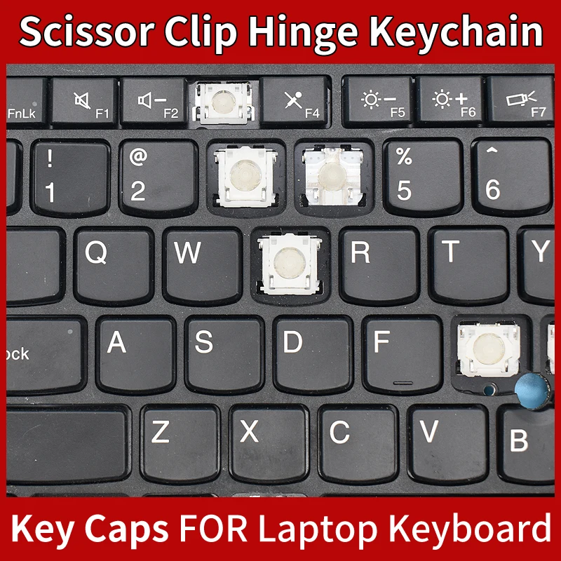 Thinkpad P51 P71 백라이트 Teclado 01HW200 01HW282 SN20M15446 Fit P50 P70 P70S 용 교체 키캡 키 캡 시저 클립 힌지