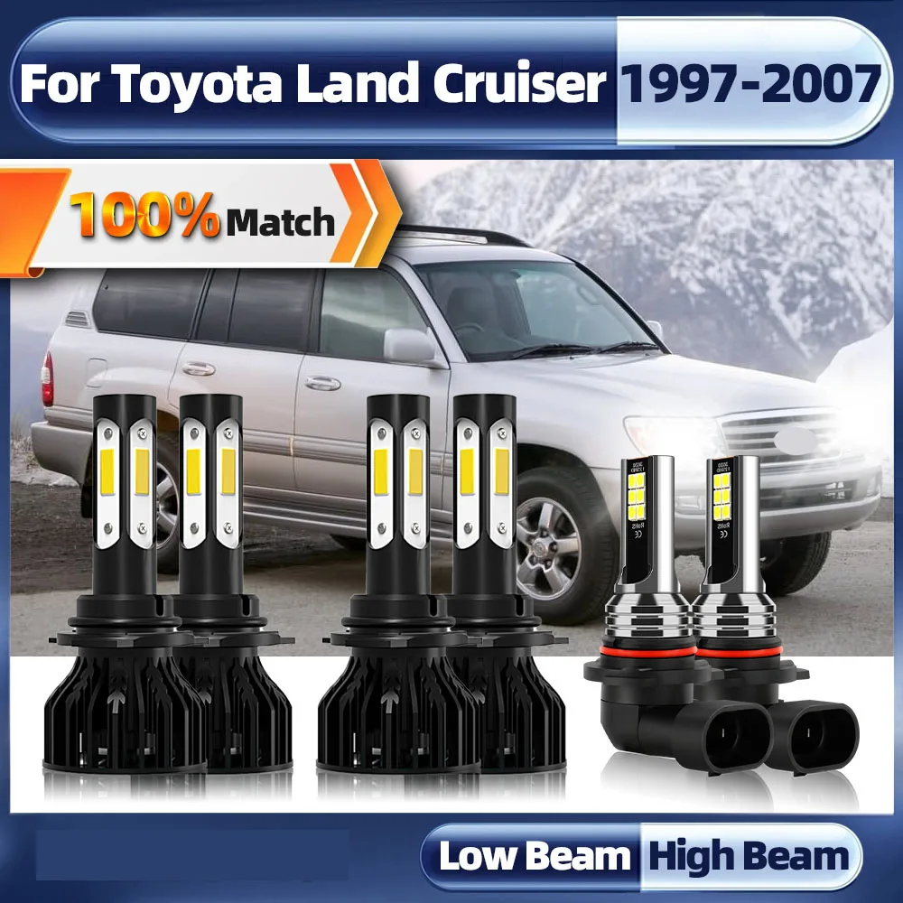 Pack ampoules LED HB4 9006 TOYOTA Previa / Estima II (XR30) (02.2000 à 02.2006) - 72W Blanc pur