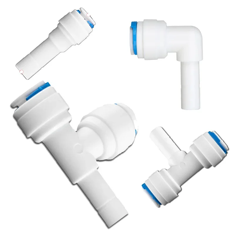 Litoexpe 2 Pcs Water Filter Quick Connector 1/4\" Male/Female...
