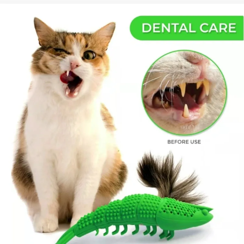 

Новые игрушки для кошек С Кошачьей Мятой, 360 градусов, аксессуары для чистки зубов, игрушка для домашних животных, интерактивные игры, резиновая зубная щетина, жевательные принадлежности для домашних животных, кошек