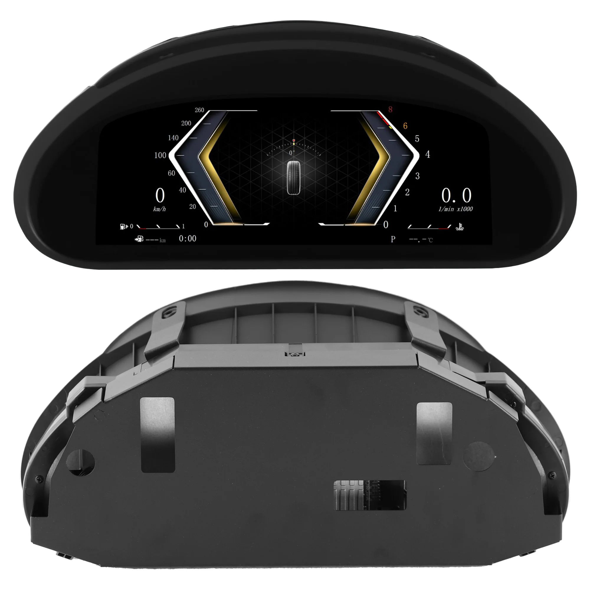 Digital instrument cluster For BMW E46 1999–2004 Wireless CarPlay Odometer,speed