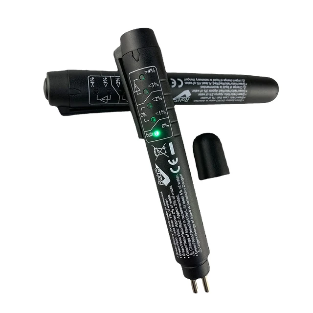 Car Diagnostic Tool Car Brake Fluid Test Pen 5 LED Indicator Brake Fluid Tester DOT3 DOT4 DOT5 Brake Fluid Tester 2