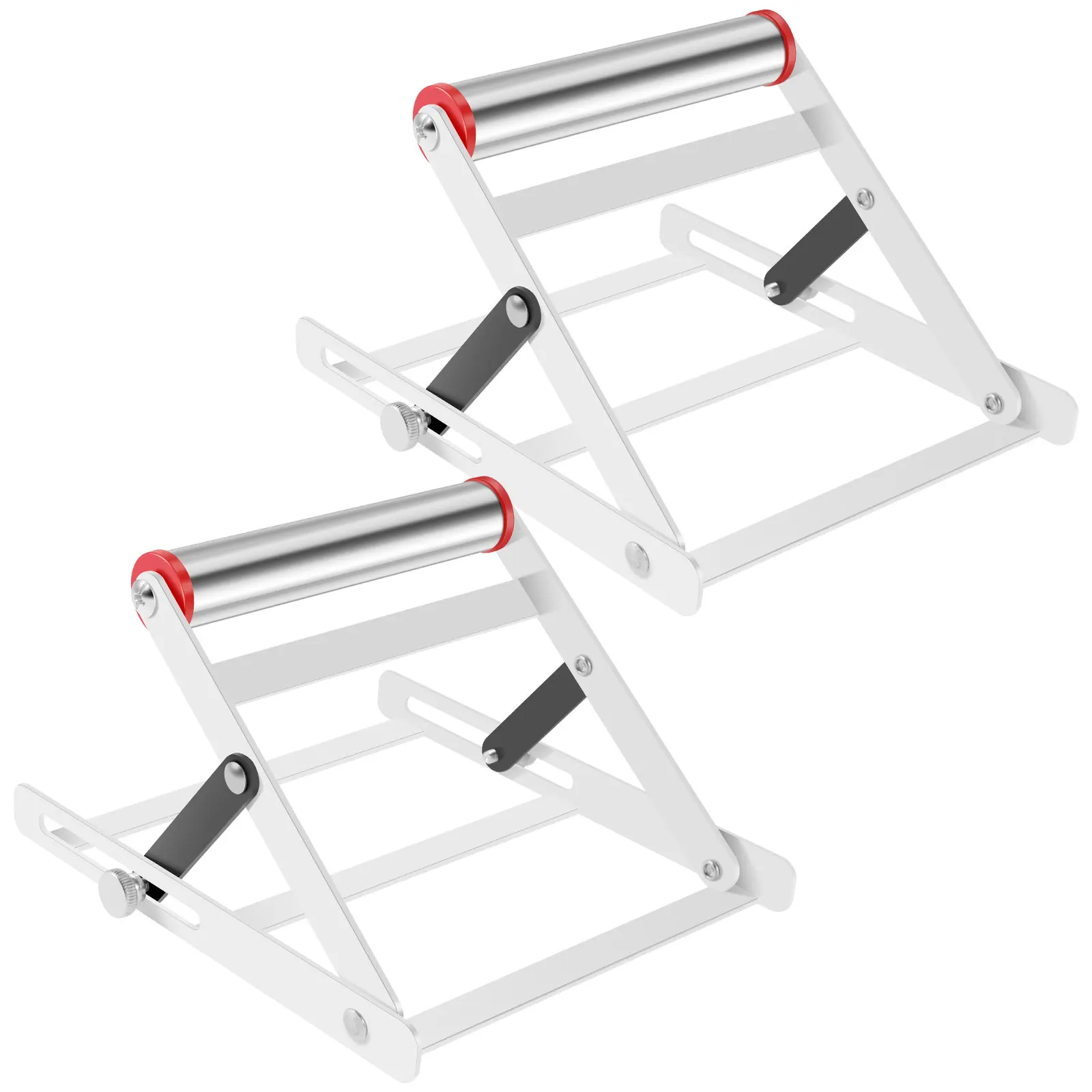 

2 шт., подставка для режущей машины, Складная Настольная пила, подставка с регулируемой высотой 2,17-5,31 дюйма, материал для режущей машины