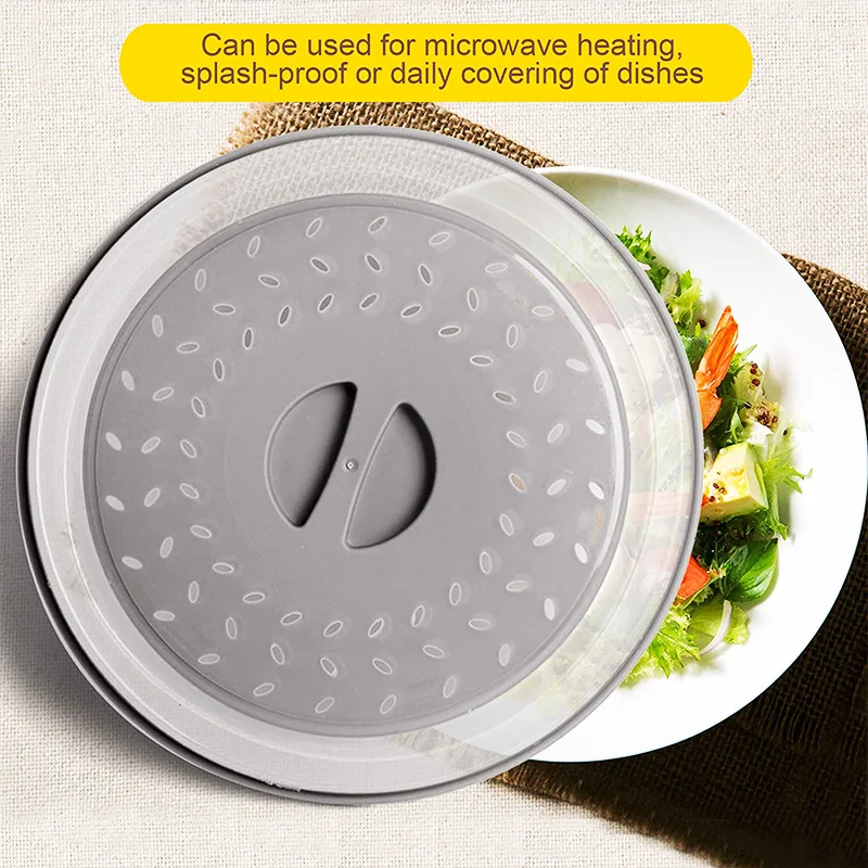 BPA Free Collapsible Microwave Cover for Food Microwave Splatter Cover Food  Strainer Dishwasher Safe Collapsible Microwave Lid