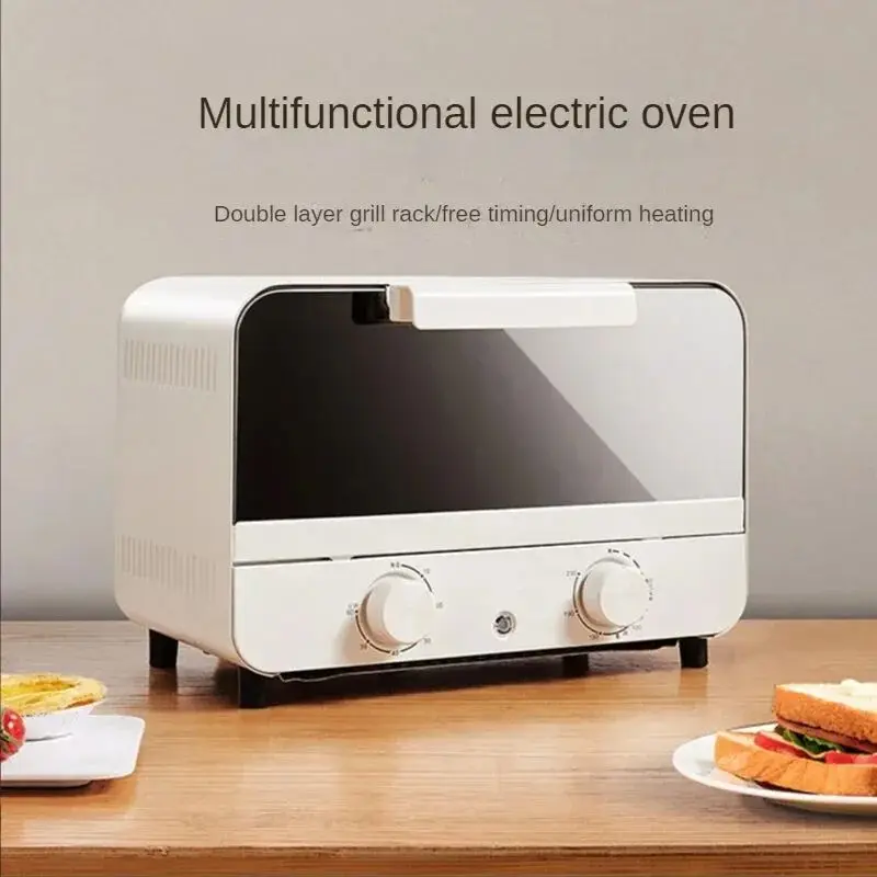 Electric Oven 10L Microwave Oven Automatic Baking Machine Integrated Home Mini Oven Kitchen Appliances 2
