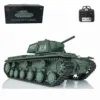 TK-7.0 2.4G Henglong 1/16 Scale 7.0 Plastic Ver Soviet KV-1 RTR RC Tank Model 3878 Green Toucan Toy Army Radio Car TH17461-SMT4 1