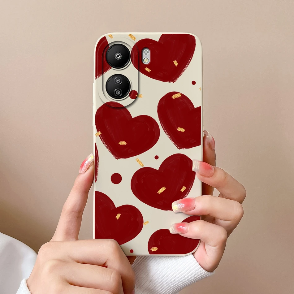 Floral Print Full Protection Soft Silicone Phone Case