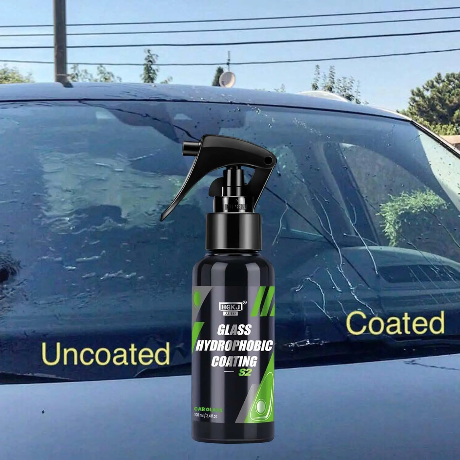 Acheter Agent Anti-buée hydrofuge pour pare-brise de 100ml, outil Anti-buée,  Spray pour pare-brise de voiture