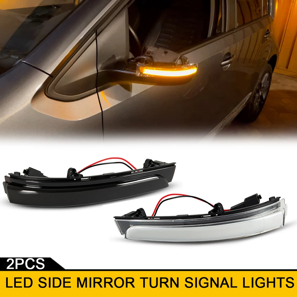 

2x Dynamic LED Side Mirror Indicator For VW Golf Polo Vento Passat B7 UP Suran Voyage GOL Saveiro G5 G6 G7 G8 FOX SpaceFox