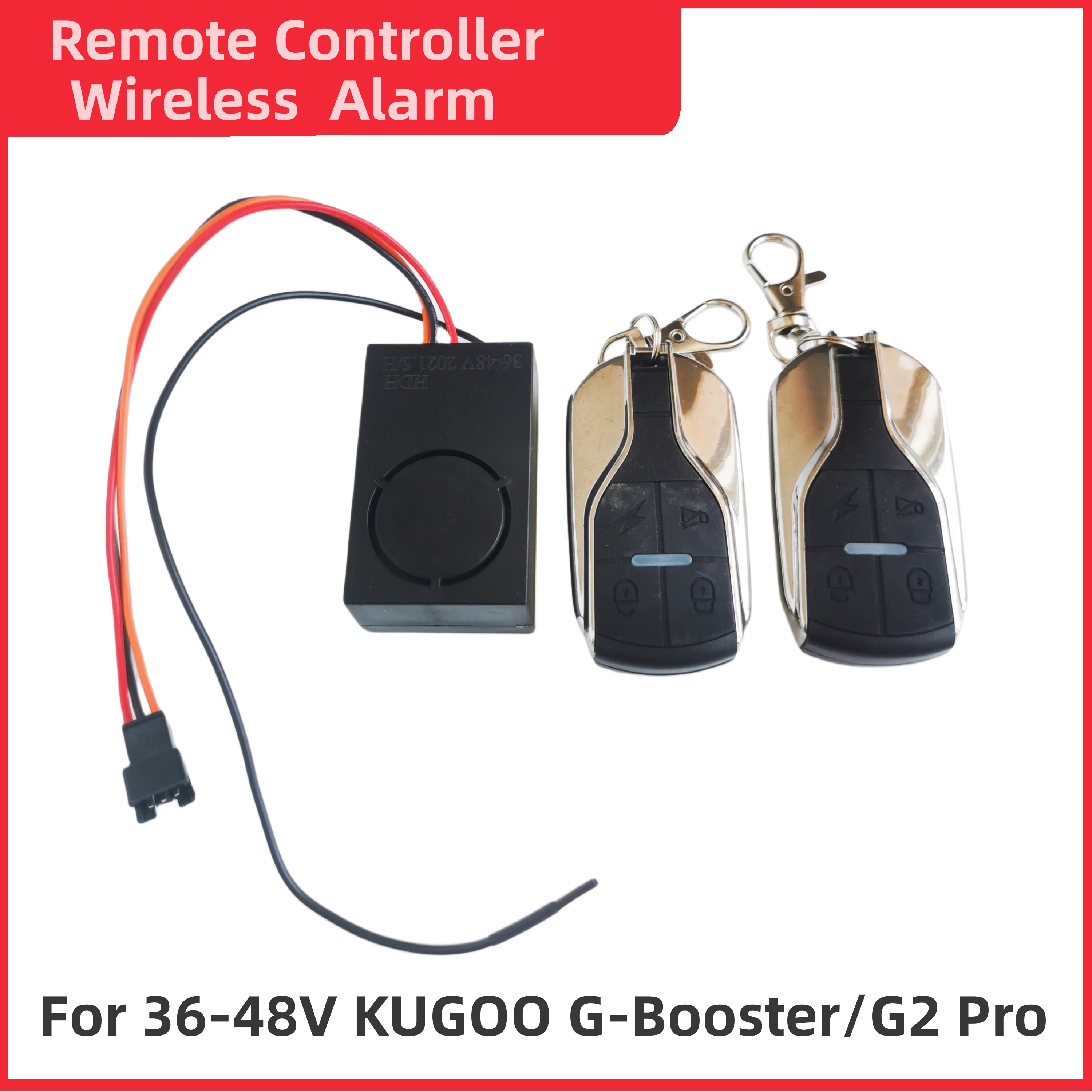 KUGOO-sistema de alarma para patinete eléctrico, llave remota para