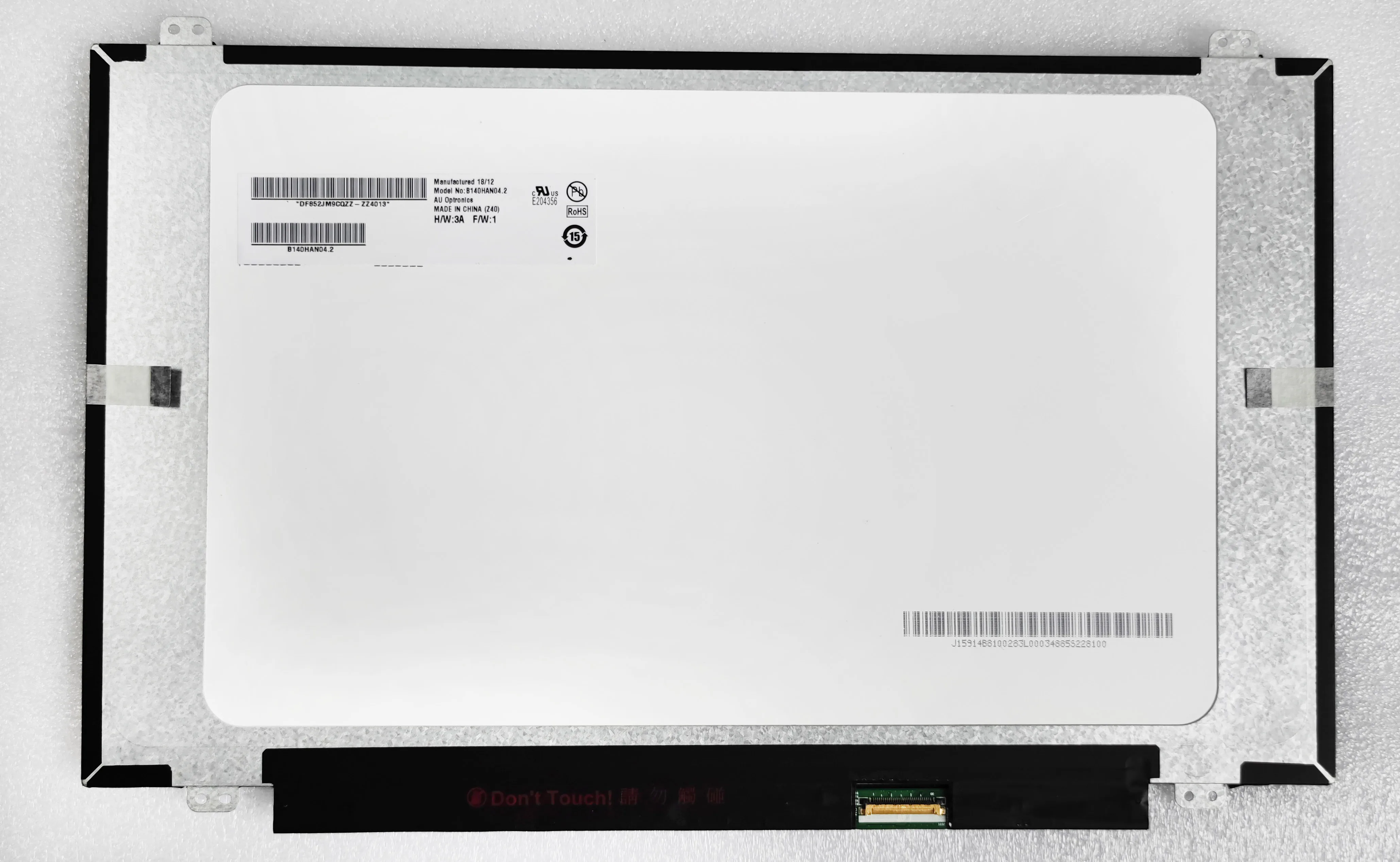 

14-дюймовый экран для ноутбука B140HAN04.2 EDP 30pin FHD Разрешение 1920*1080 Совместимая модель ЖК-панель