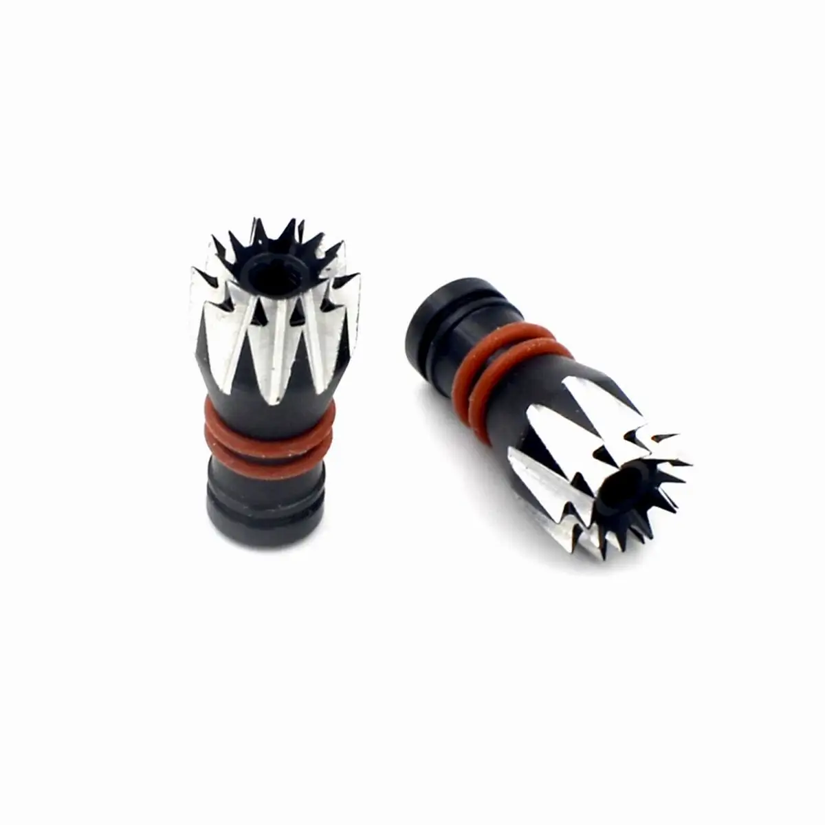M2.5 M3 M4 Aluminum RC Transmitter Stick Ends Thumb Rocker Non-slip Head for X-lite Flysky FUTABA JR FrSky RadioLink WFLY — view 4