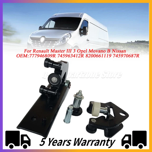 Kit Rulli Guida Porta Scorrevole Lato Destro Per Renault Master 2, Trafic 2 E Movano - Compatibile Con Modelli 1998-2010 - Foto 11