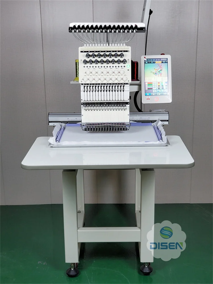 Single head 15 needles computerized embroidery machine for TC-1501 SWD-1501-8S RCM-1501TC-8S RCM-1501TC-7S TMBP-SC1501