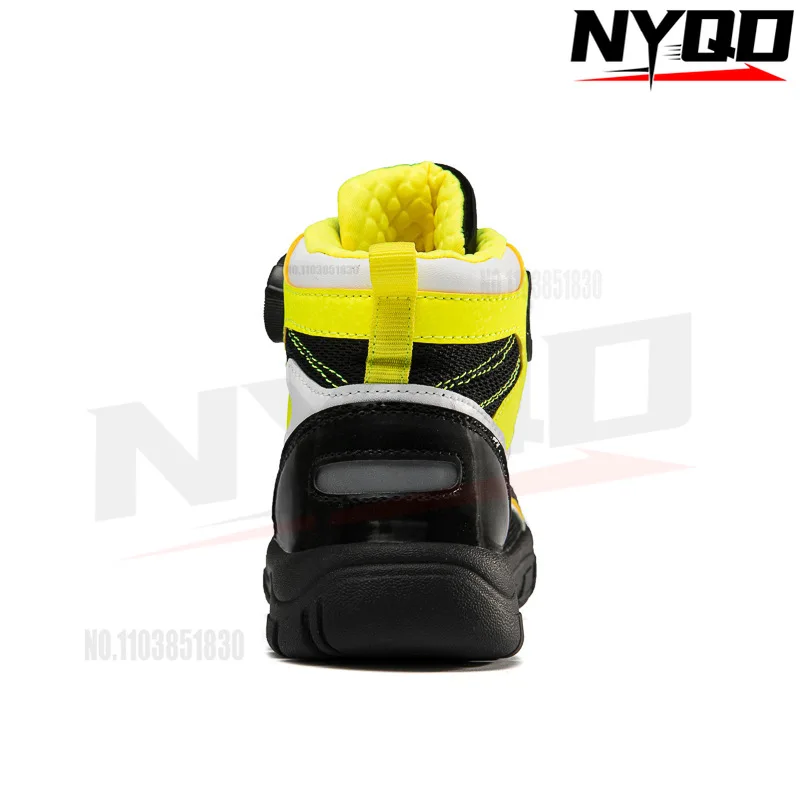 Child cycling shoes road balance bike shoes sliding training bicycle racing flat child motorcycle boots 26-33 size