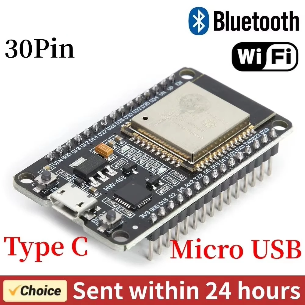 รูปสินค้า บอร์ดพัฒนา ESP32 WiFi + Bluetooth ประหยัดพลังงาน