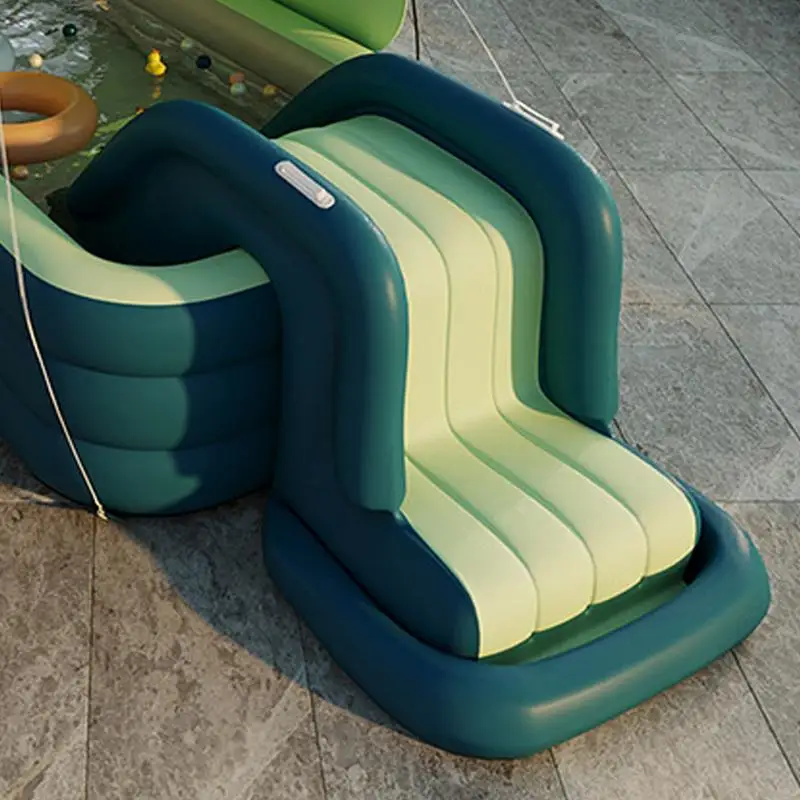 Inflatable Slide For Pool Blow Up Waterslide Summer Swimming Pool Waterslide For Backyard Parties Fun Adults & Kids