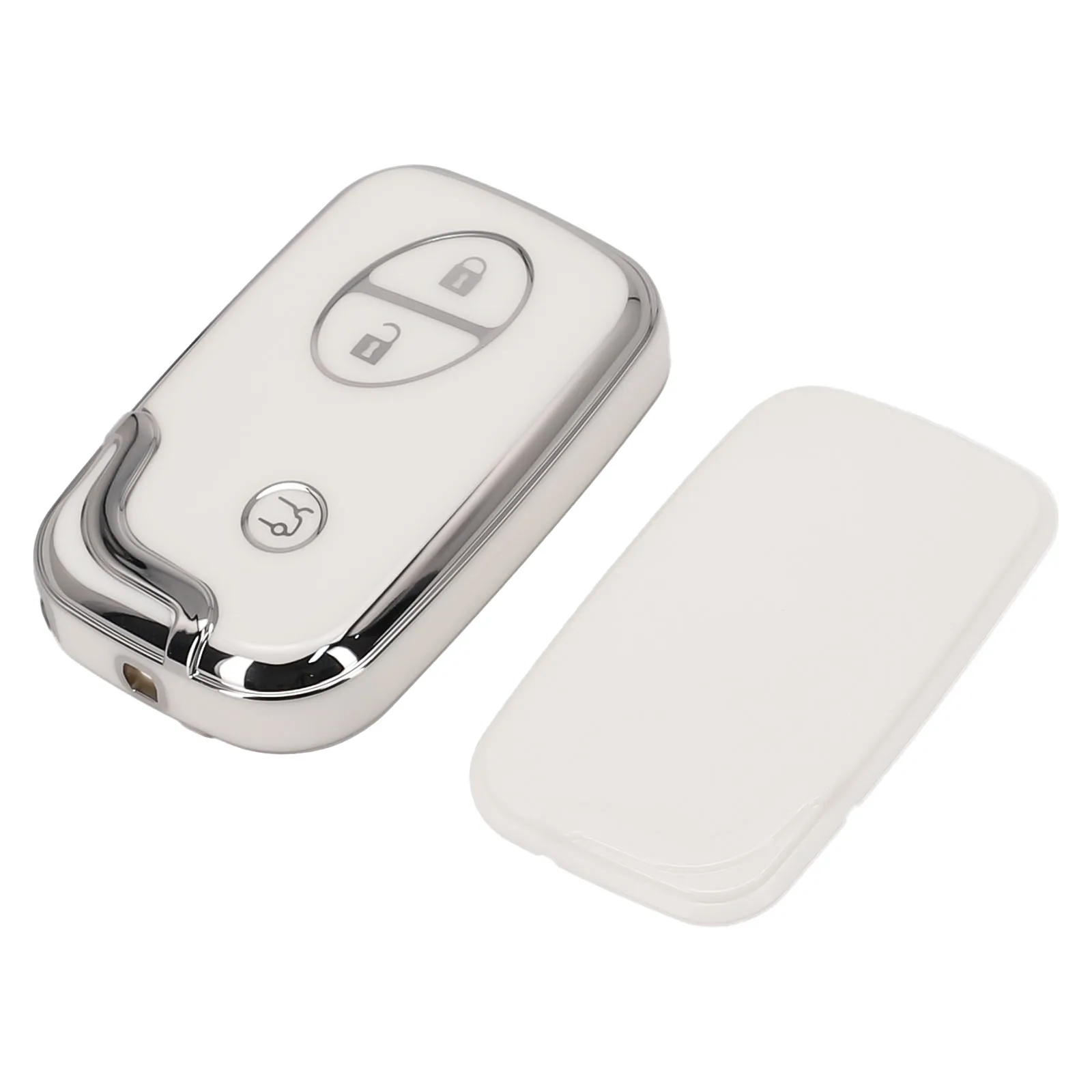 

Brand New Car Key Case Protective Cover Easy Installation Exquisite Fob Lightweight Repair Replacement Spare Study Accessories