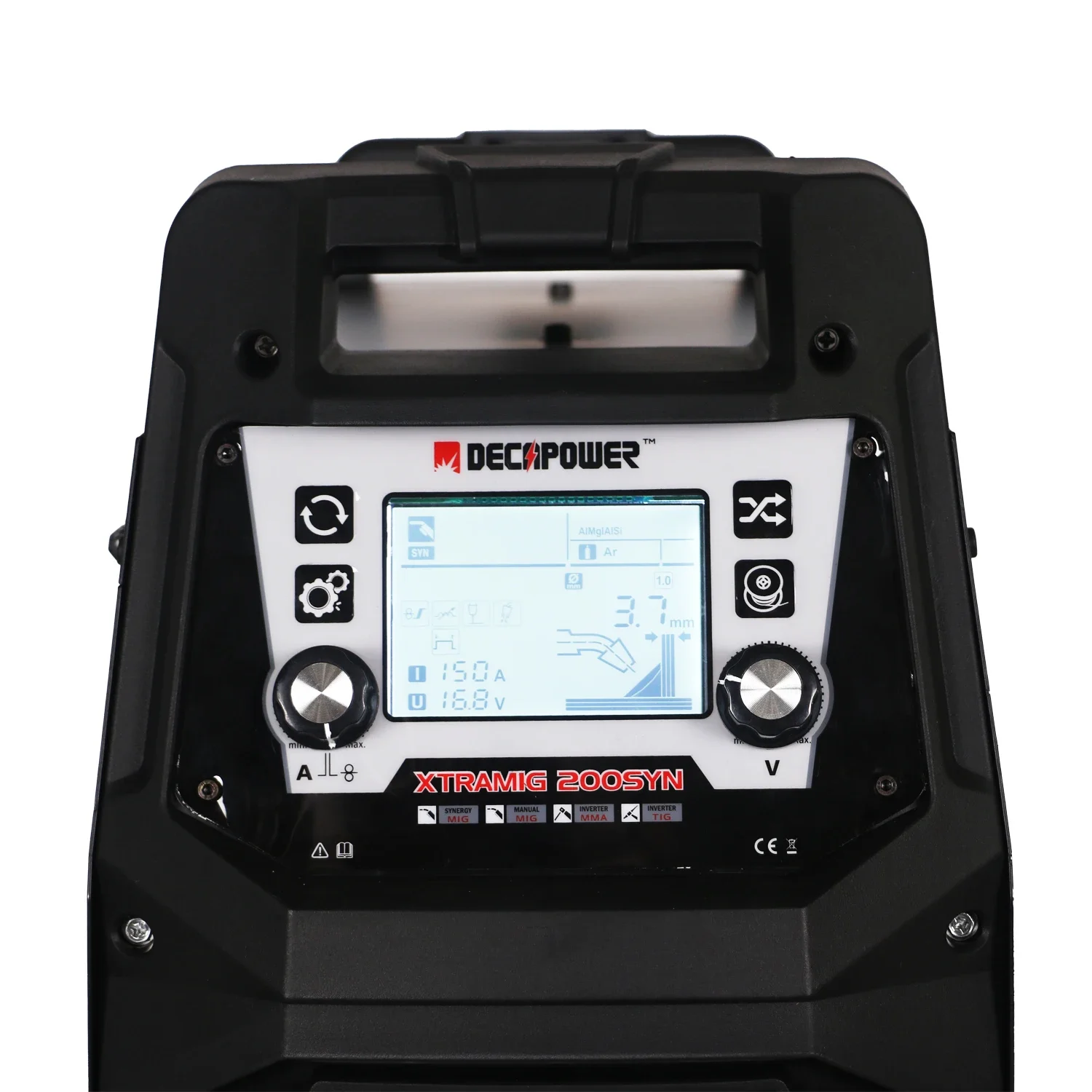 Portable welder mig mag mma tig 4-in-1 inverter welding machine for aluminium 6