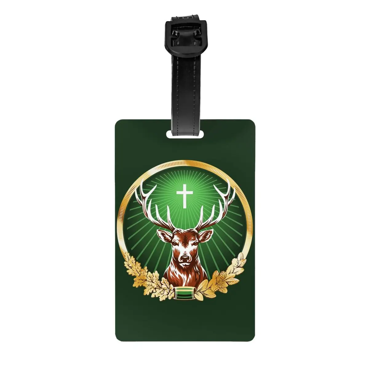 

Custom Jagermeisters Logo Luggage Tag Privacy Protection Baggage Tags Travel Bag Labels Suitcase