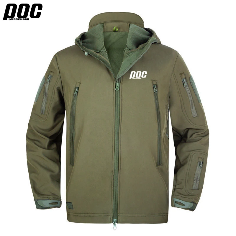 LairschDan Poc Men Cycling Windproof Clothing Bicycle Waterproof Thermal Jacket MTB Road Downhill Bike Rider Ciclismo Breathable