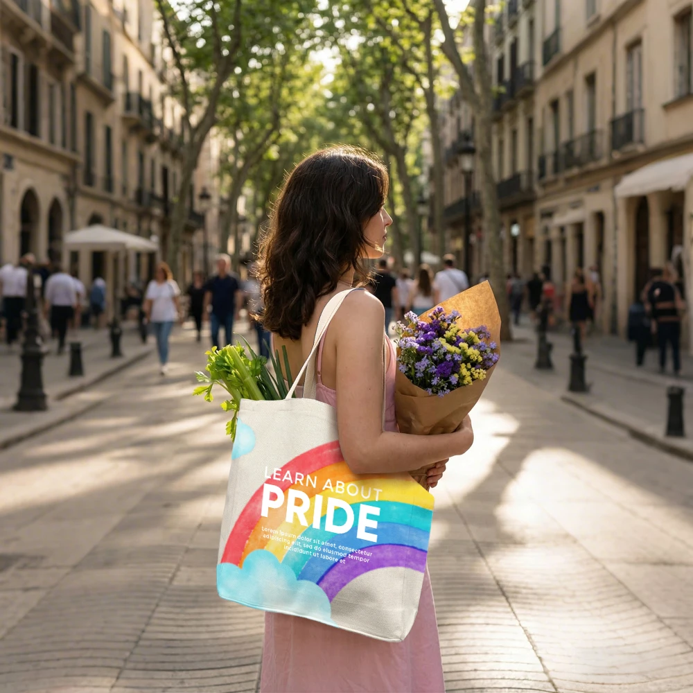 10pcs 승화 토트 백 블랭크 대형 코튼 린넨 재사용 가능한 쇼핑백 디자이너 공예품을위한 DIY 맞춤형 세탁 가능한 핸드백