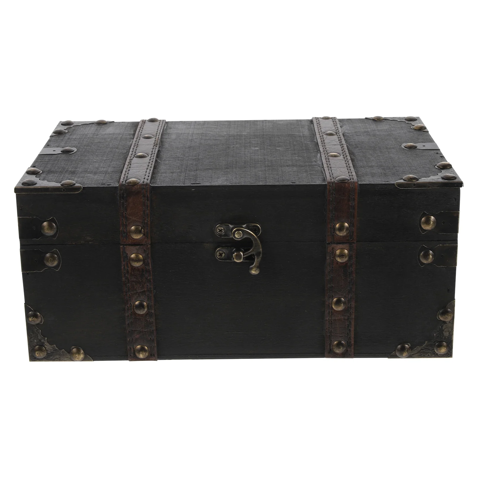 

Vintage Wooden Treasure Chest Coin Box Treasure Chest Pirate Box Wooden Gift Box