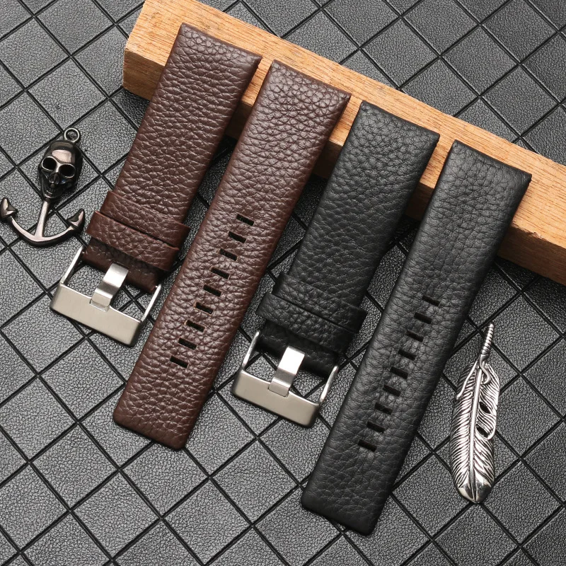 Premium Cowhide Leather Watch Strap - Multiple Sizes Available